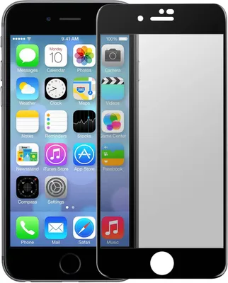 Obrázek produktu pro Avizar, ochranná fólie na obrazovku pro Apple iPhone 7 / 8 / SE 2020, černá