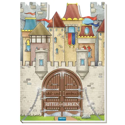Obrázek produktu pro Trötsch Malbuch Ritter und Burgen Malbuch