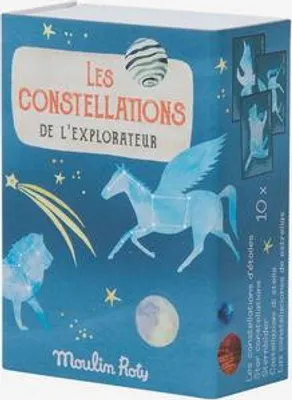 Produktbild von Fluoreszierende Dekoration-Sternbilder, Moulin Roty