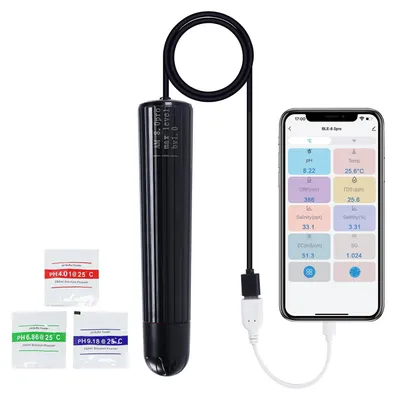 Productafbeelding van Digitale Waterkwaliteitsmonitor 7-in-1 Sonde Digitaal Aquarium