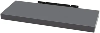 Produktbild von WOLTU Wandboard Wandregal CD DVD Regal Bücherregal Holz Board : Dunkelgrau 60x22.9x3.8cm Farbe: Dunkelgrau Größe: 60x22.9x3.8cm