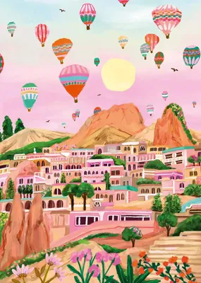 Image de Pieces & Peace Puzzle Cappadocia 1000 pièces jouet coloré
