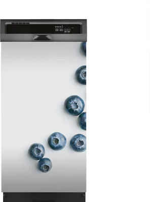 Produktbild von Aufkleber sticker 45x80 cm Dekorative folie Spülmaschine - Farbige Blaubeeren Früchte