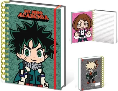 Image de My Hero Academia Carnet à anneaux A5 - Chibi