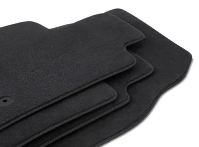 Image de Tapis de sol en moquette pour Seat e-Mii 2019- (à hayon) – jeu 4 pièces, gris graphite, sur mesure – Wielganizator DURBAN