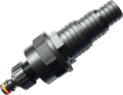 Produktbild von stabiler Schlauchadapter Schlauchverbinder kompatibel Gardena Stecksystem auf 25/32/38 mm Poolschlauch