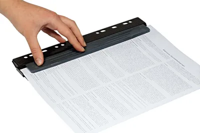 Image de WEDO Taschenlocher Business 4fach Metall mit Lineal 28 cm Sk