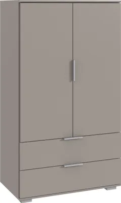 Produktbild von Kombikommode >Easy Plus< 2 Türen, 2 Schübe, in SAHARAGRAU - 81x140x40cm (BxHxT)