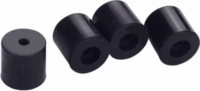 Produktbild von 4pcs Silikon Solid Spacer Hot Bed Leveling Silica Column 16mm Hochtemperaturbeständig Kompatibel mit Ender-3/Ender-5/CR-X/CR-10/CR-10S 3D Drucker