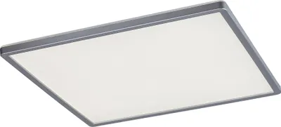 Produktbild von Rabalux 2291 Deckenleuchte Rasmus, 22W, 4000K, 2100lm, silber-weiß, neutralweiß-rgb, dimmbar