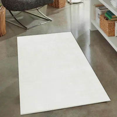 Image de Tapis de chambre à coucher clair chauffant - en couleur crème Taille - 80 x 150 cm