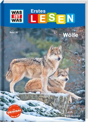 Produktbild von WAS IST WAS Erstes Lesen Band 20. Wölfe