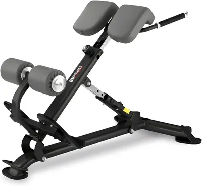 Produktbild von Höhenverstellbarer Rückentrainer und Rückenstrecker als Roman Chair für Hyperextensions mit Haltegriffen