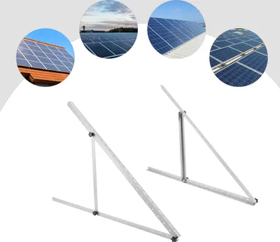 4 Supporti Per Pannello Solare, 114 Cm, 45", In Alluminio, Per - Foto 9