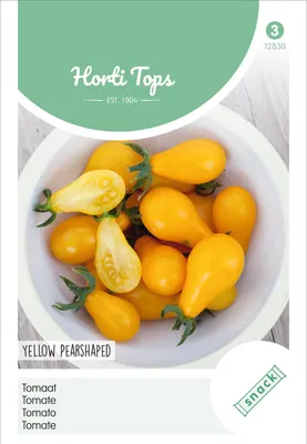 Immagine prodotto di Cocktailtomaten Giallo a forma di pera | Cocktail- / Kirschtomatensamen von Hortitops