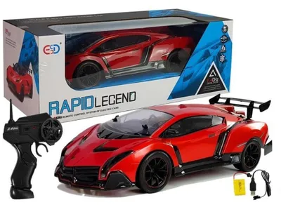 Immagine prodotto di Auto sportiva radiocomandata 1:10 rossa R/C