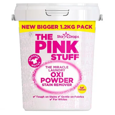 Obrázok produktu pre The Pink Stuff Oxi zázračný odstraňovač škvŕn na biele 1,2kg