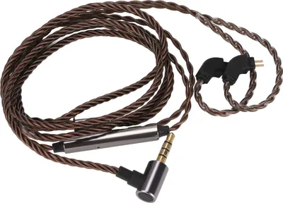 Zdjęcie produktu dla Plyisty beztlenowy kabel audio do słuchawek Kuffer, zamiennik do słuchawek MICROPHONE, do słuchawek z 2-pinowym złączem 0,78 mm z 2-pinowym złączem