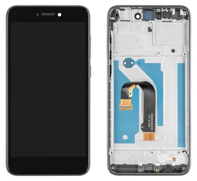 Produktbild von Huawei P8 lite (2017) Display (mit Rahmen) schwarz
