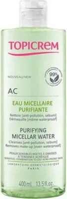 Image de Topicrem Eau micellaire purifiante 400ML
