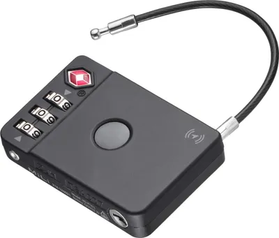Produktbild von TROIKA TSA-Kofferschloss mit Apple® Find My Funktion – TRACK & FIND LOCK – Sicherheit & Orten des Gepäckstücks