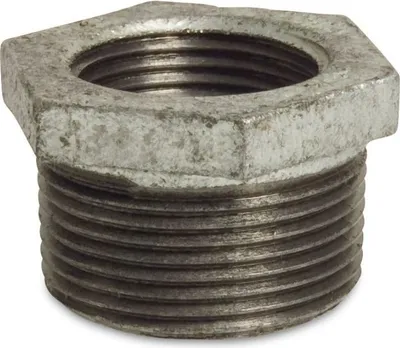 Zdjęcie produktu dla Reduktor gwintowany z żeliwa ciągliwego 3/4" AG x 1/2" IG