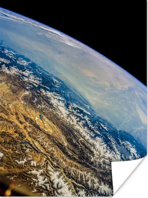 Produktbild von MuchoWow® Poster Erde - Natur - Weltraum 120x160 cm - Wandbilder