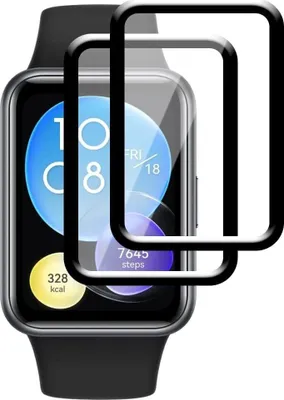 Produktbild von 2X 3D Schutzglas für Huawei Watch Fit 2 Panzerfolie Display Full Screen Curved