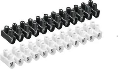 Produktbild von Unitec Lüsterklemmen 12-polig 1,5-6 mm² VDE 4 Stück