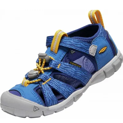Produktbild von Keen Kinder Outdoorsandale Seacamp II CNX Bright Cobalt/Blue Depths