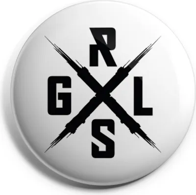Produktbild von Grenzenlos – Button - Kurzlogo mit Nadelverschluss
