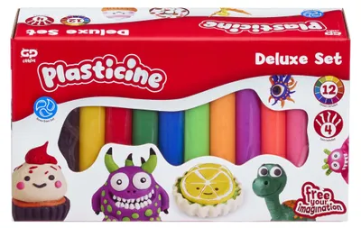 Zdjęcie produktu dla Zestaw do uzupełniania masy plastycznej Deluxe – 16 kolorów, zestaw narzędzi i instrukcja – Wiede