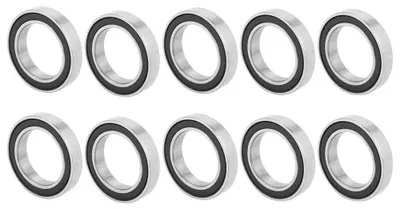 10 Rillenkugellager 6803-2RS 17x26x5 mm gummiabdichtung