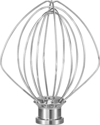 Produktbild von Schneebesen Aufsatz für KitchenAid Standmixer, Edelstahl-Eiercreme-Rührer, Mehlkuchen-Mayonnaise-Schneebesen