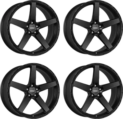 Produktbild von 4 Felgen Dotz MarinaBay black 8.5Jx18 5x108 für Jaguar XE XF