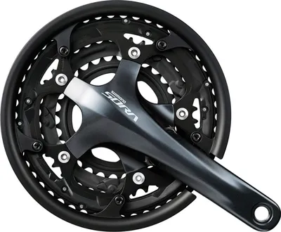 Produktbild von SHIMANO EFCR3030EX090C Kurbelgarnitur Sora 30/39/50 Zähne 175mm FC-R3030 2-Pieces,m. Festachse m KSS, schwarz (1 Set)