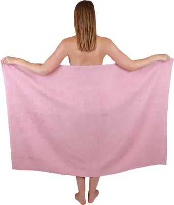 Produktbild von Betz XXL Duschtuch 100 x 150 cm BERLIN Badetuch 100% Baumwolle Farbe – lotus