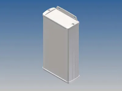 Image de Boîtier En Aluminium - Blanc - 160 X 85 8 X 36 9 Mm - Avec Bride