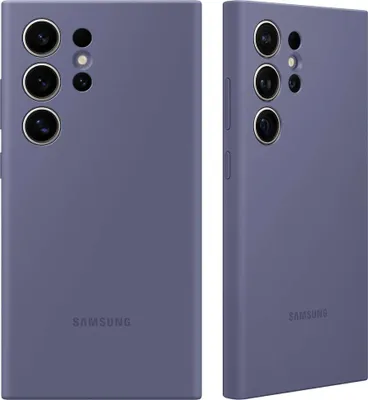 Image de Samsung Silicone Cover Galaxy S24 Ultra - lilas