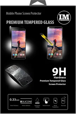 Produktbild von HTC U12+ (Plus) Schutzglas  Handy Schutzglasfolie 9H Display Schutzfolie