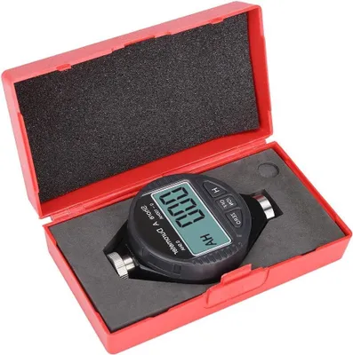 Productafbeelding van Hardheidsmeter Digitaal - Durometer Meter - Materiaal Testen - Type A Nauwkeurig - 0-100 Graden - Zwart