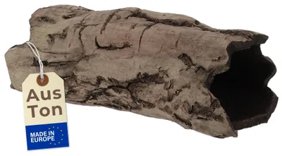 Produktbild von Aquarium Deko Höhle Birkenrinde L Terrarium Deko fürs Aquarium Versteck für Fische Laichhöhle Welshöhle Versteckhöhle Reptilien Höhle Wels Baumstamm Tonröhre Schlangen