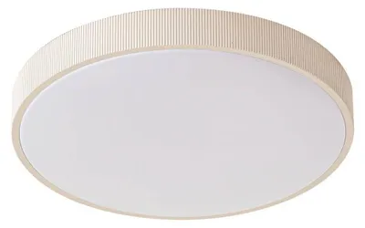 Produktbild von Lindby LED-Deckenlampe Zylo, beige, Ø 49 cm, CCT, dimmbar