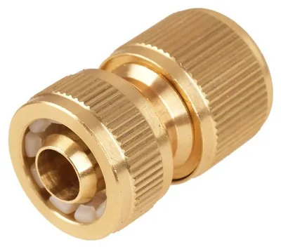 Productafbeelding van Snelkoppeling 1/2" - STOP, messing, Khayner