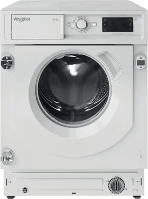 Obrázek produktu pro Whirlpool BI WDWG 751482 EU N, Přední plnění, Vestavěné, Bílá, Levý, 5 kg, 1351 ot/min