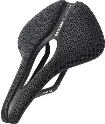 Produktbild von Extra gepolsterter Bezug fš¹r das Fahrradsitzkissen. 3D-bedruckter Fahrradsattel fš¹r M?nner/Frauen. Fahrradsitzkissen aus Kohlefaser mit hoher Belastbarkeit und stromlinienf?rmigem Design