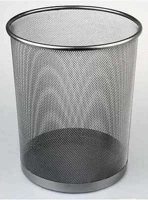 Obrázok produktu pre Drôtený odpadkový kôš, 13 l, strieborný