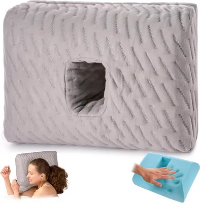 Immagine prodotto di Cuscino a forma di ciambella - Cuscino confortevole - Allevia la pressione - 35 x 26 cm - Bianco