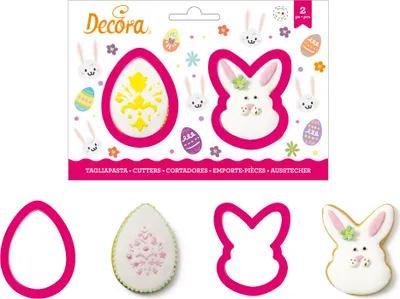Zdjęcie produktu dla Foremka do wykrawania jajek i króliczków