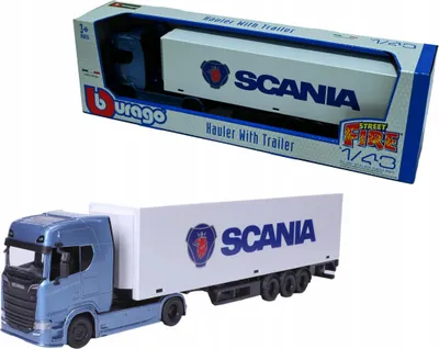 Immagine prodotto di Incendio stradale Scania 1:43 BBURAGO